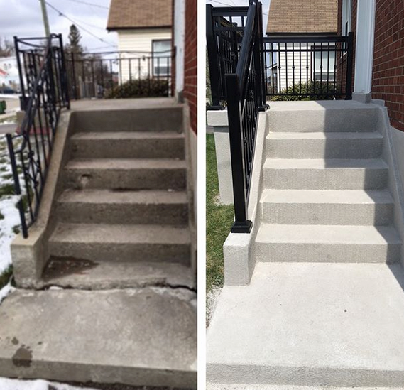 concrete overlay in toronto and gta