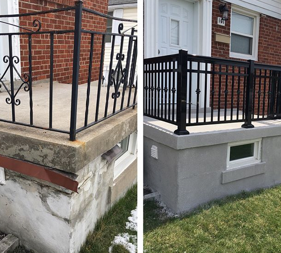 Front Porch Repairs Toronto Toronto Concrete Repairs   Front Porch Repairs Toronto 