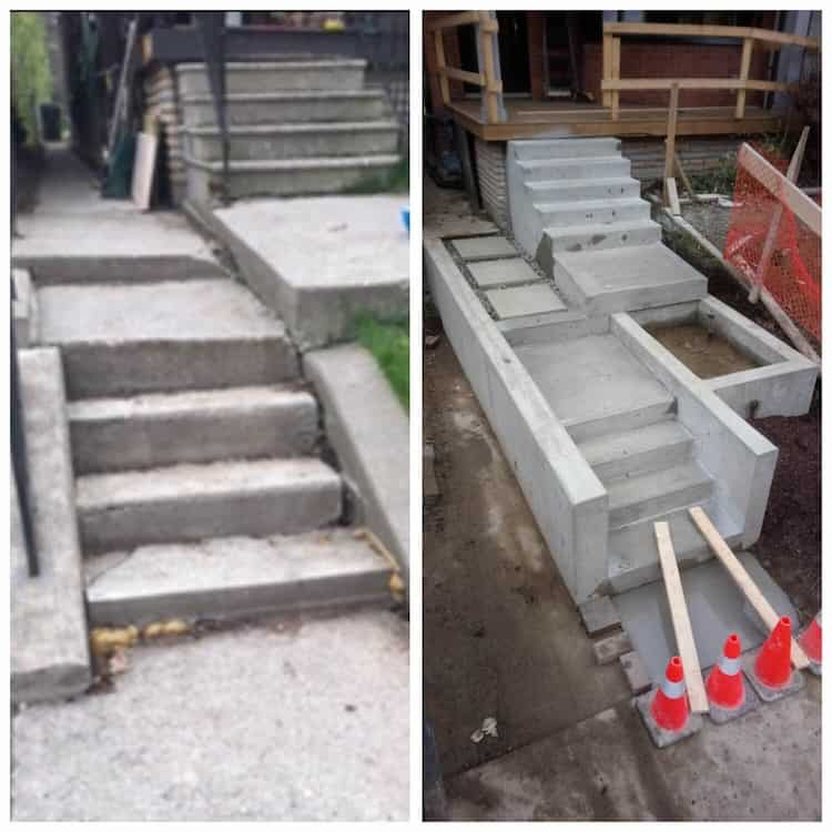 porch and step replacement toronto