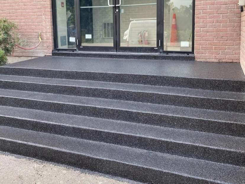 Commercial concrete Step resurfacing toronto