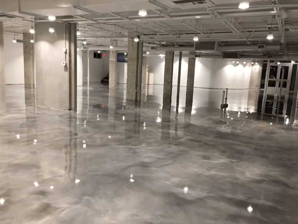 basement epoxy flooring