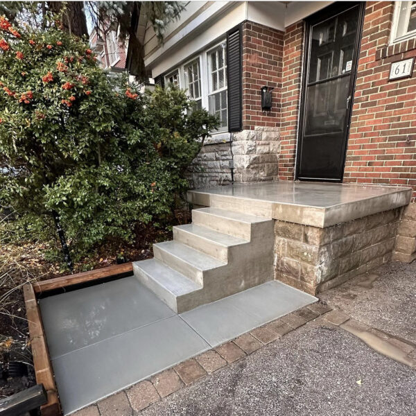 concrete porch & steps in toronto