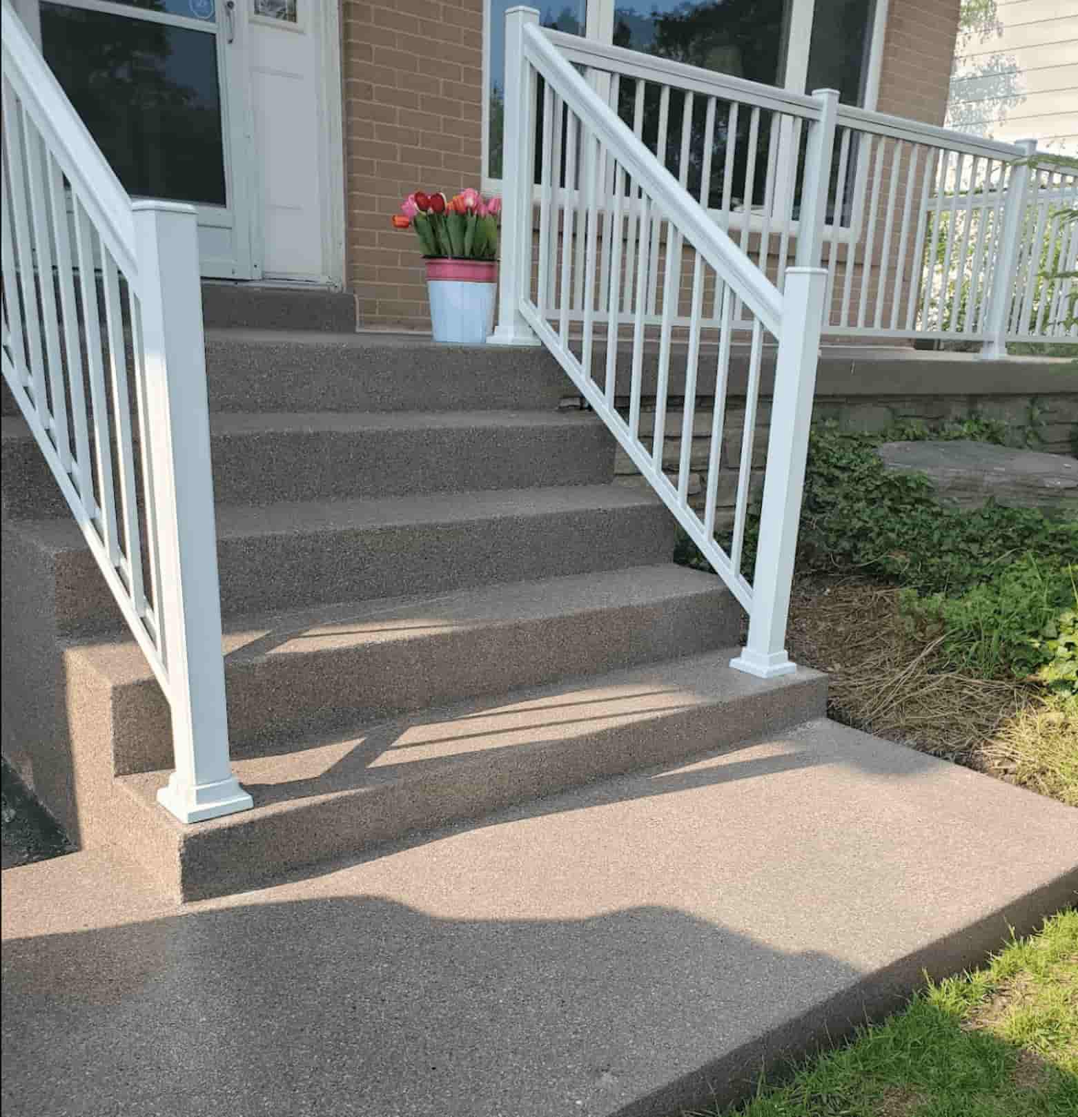 Front porch steps repair completed in Mississauga