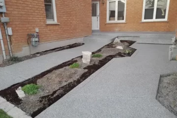 Concrete Crack Repair Project in Caledon, Ontario (After)