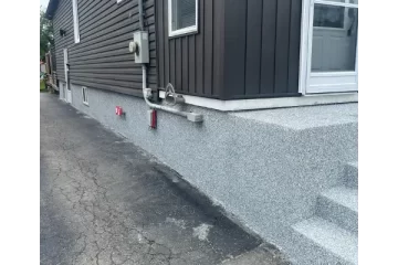 Concrete Foundation Wall Crack Repair in Mississauga (After)