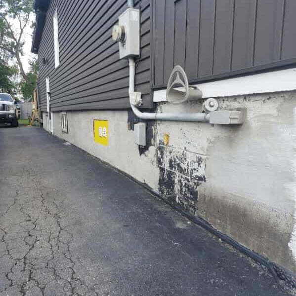 Concrete Foundation wall Repair Project in Mississauga