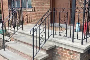 Concrete Porch Resurfacing Etobicoke (Before)