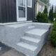 Concrete Porch Repair Project in Toronto (graniflex applied)