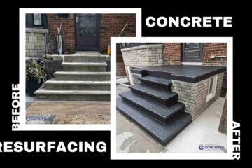 Concrete Resurfacing Before and After Images