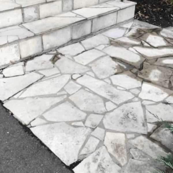 Concrete Steps Repair & Overlay in Mississauga (Before)