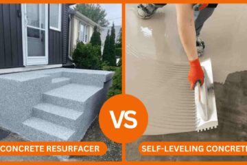 CONCRETE RESURFACER VS SELF LEVELING CONCRETE