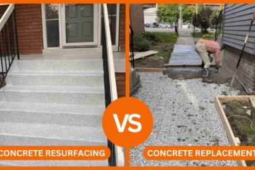 CONCRETE RESURFACING VS REPLACEMENT