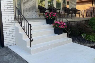 Front Porch Replaced in Toronto by Toronto Concrete Repair