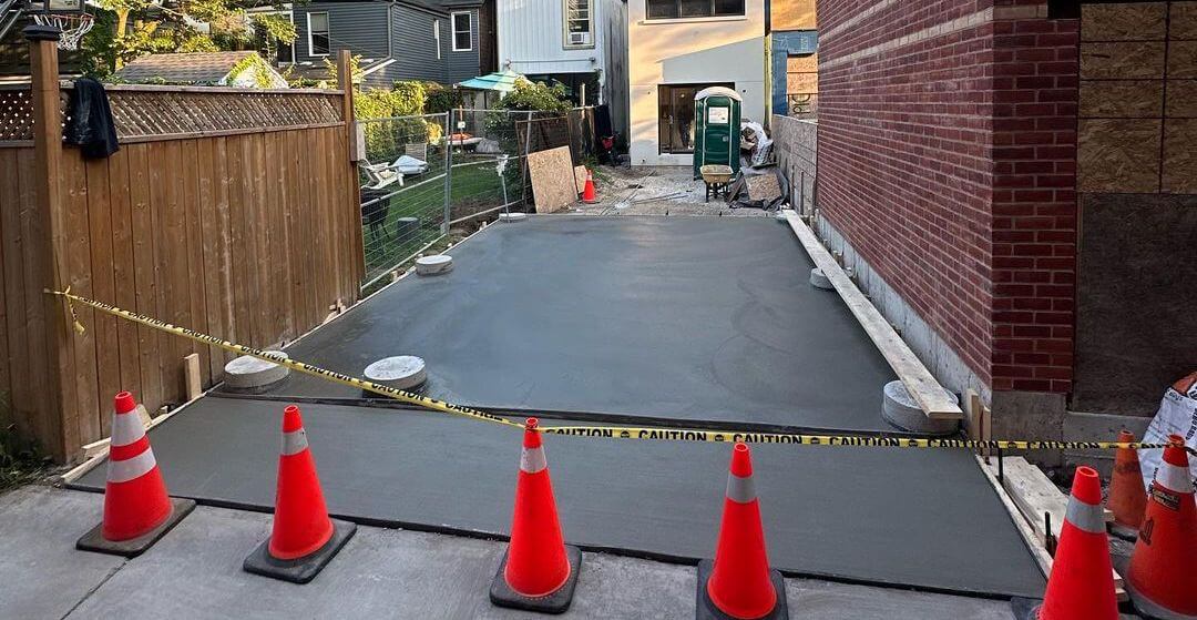 New Concrete Driveway Installation Toronto